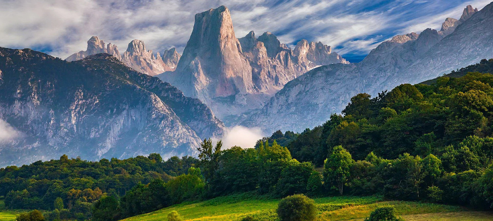 Paisaje de montañas