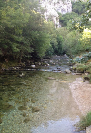 El Sitiu. Río Casaño